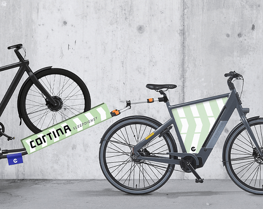 Cortina introduceert Sleepdienst voor defecte e-bikes