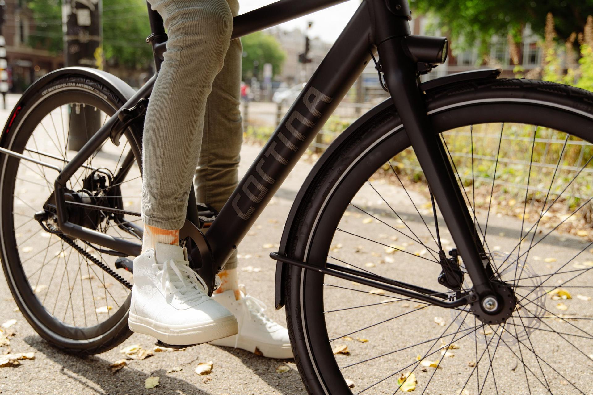 Verschillende remsystemen op Cortina fietsen